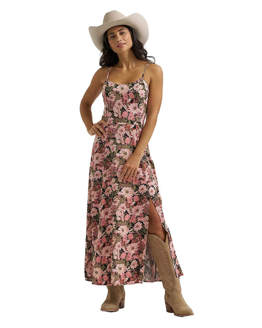 Women's Retro Americana Maxi Dress - 112382615
