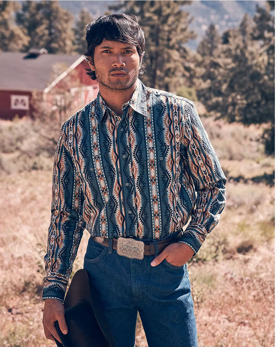 Men's Checotah Dress Classic Fit Western Shirt - 112384297
