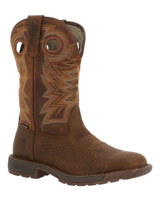Men's Legacy Waterproof Western Work Boots - RKW0355