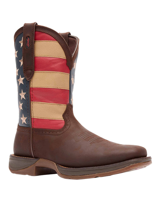 Men's Rebel Patriotic Pull-On Western Boots - DB5554