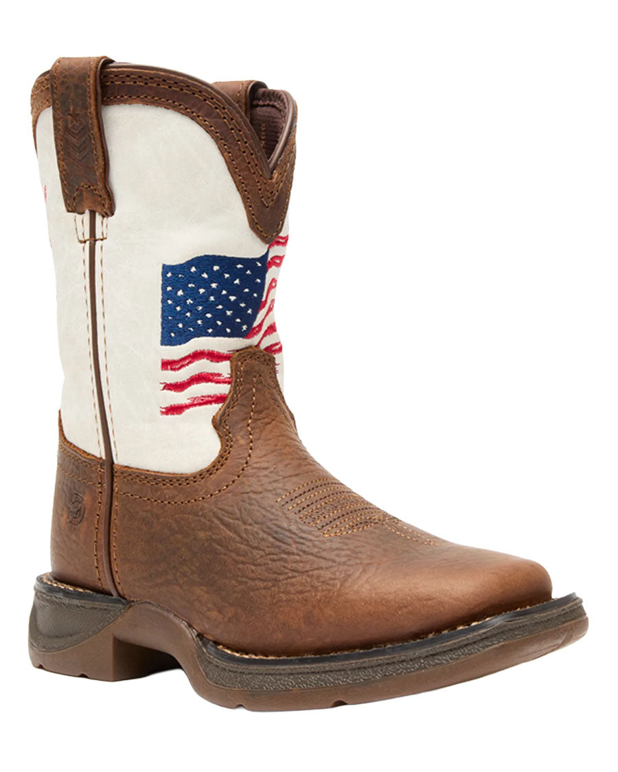 Youth American Flag Western Boots - DBT0234Y