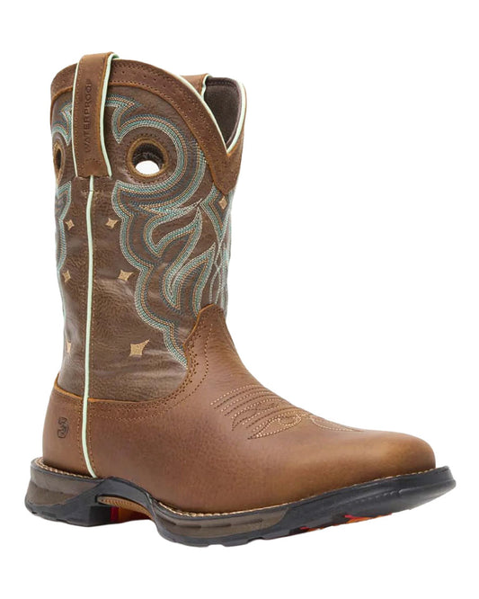 Women's Maverick Steel Toe Waterproof Western Work Boots - DRD0416