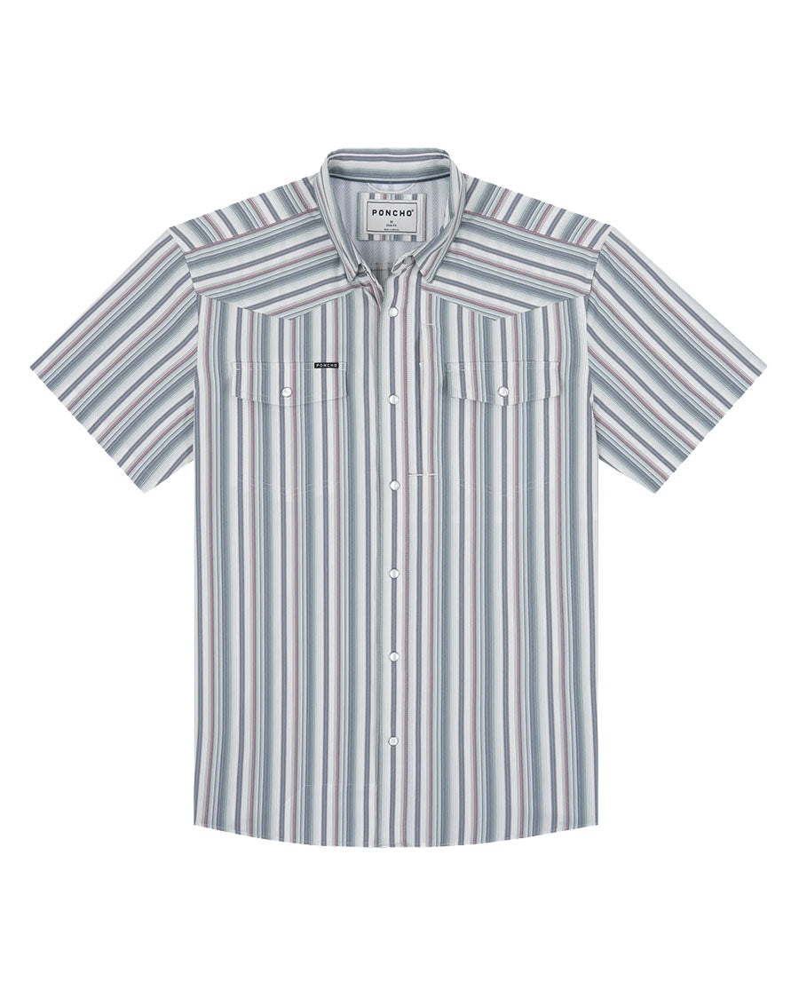 Men's The Big Rig Performance Western Shirt - Sh-Ny-Ws-Ss-3057