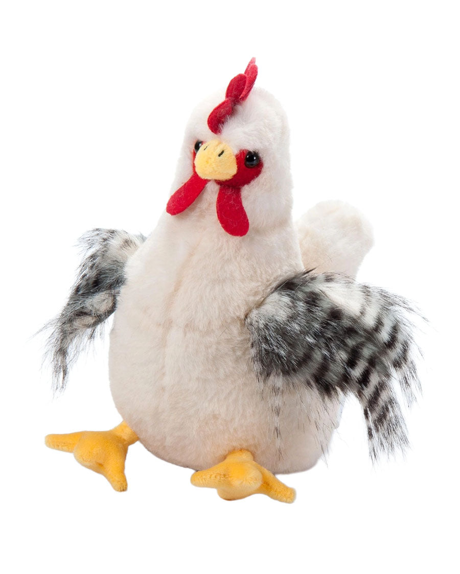 9" (19Cm) Wild Onez Chicken White Farm/Barnyard Animal - 423107