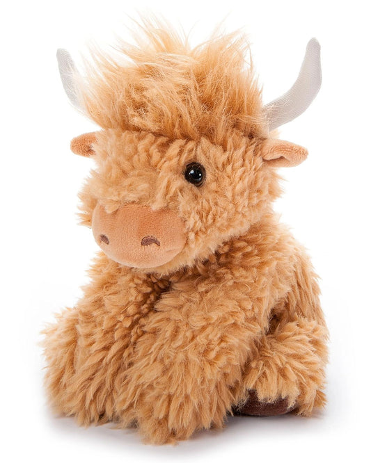 Highland Cow Plushie 9" (18Cm)- 424003