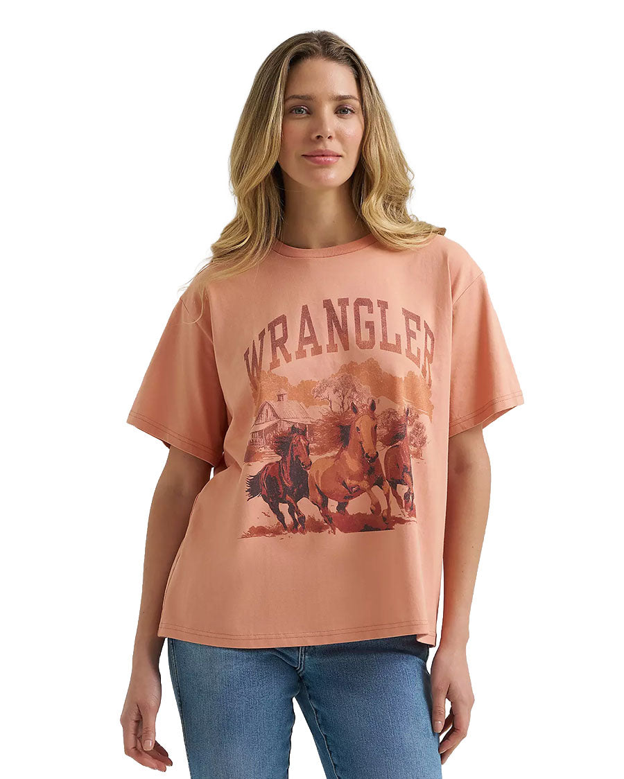 Women's Retro Girlfriend Fit Graphic T-Shirt - 112379629