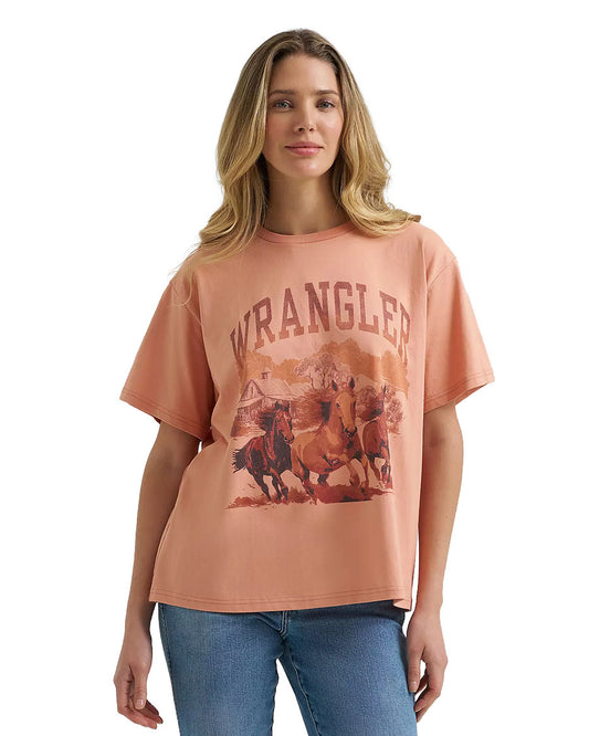 Women's Retro Girlfriend Fit Graphic T-Shirt - 112379629