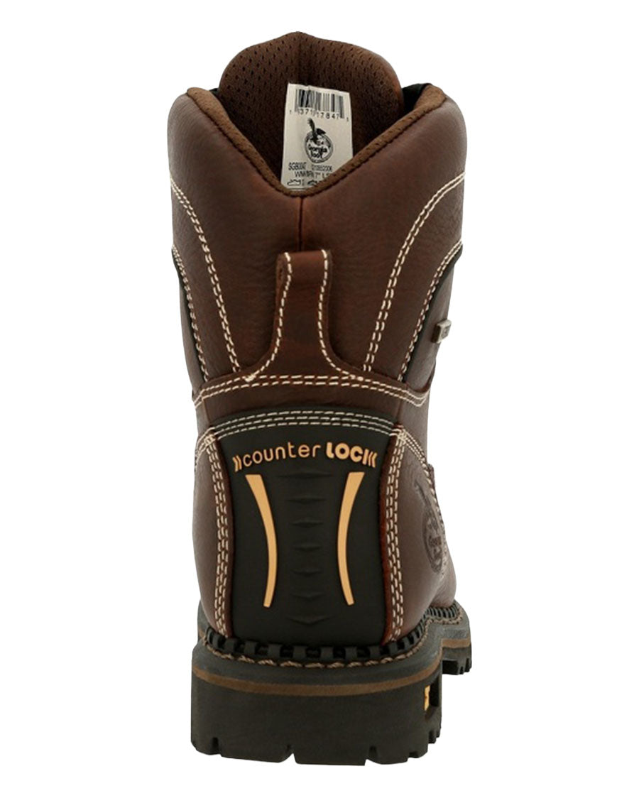 Women's AMP LT Logger Waterproof Low Heel Work Boots - GB00427