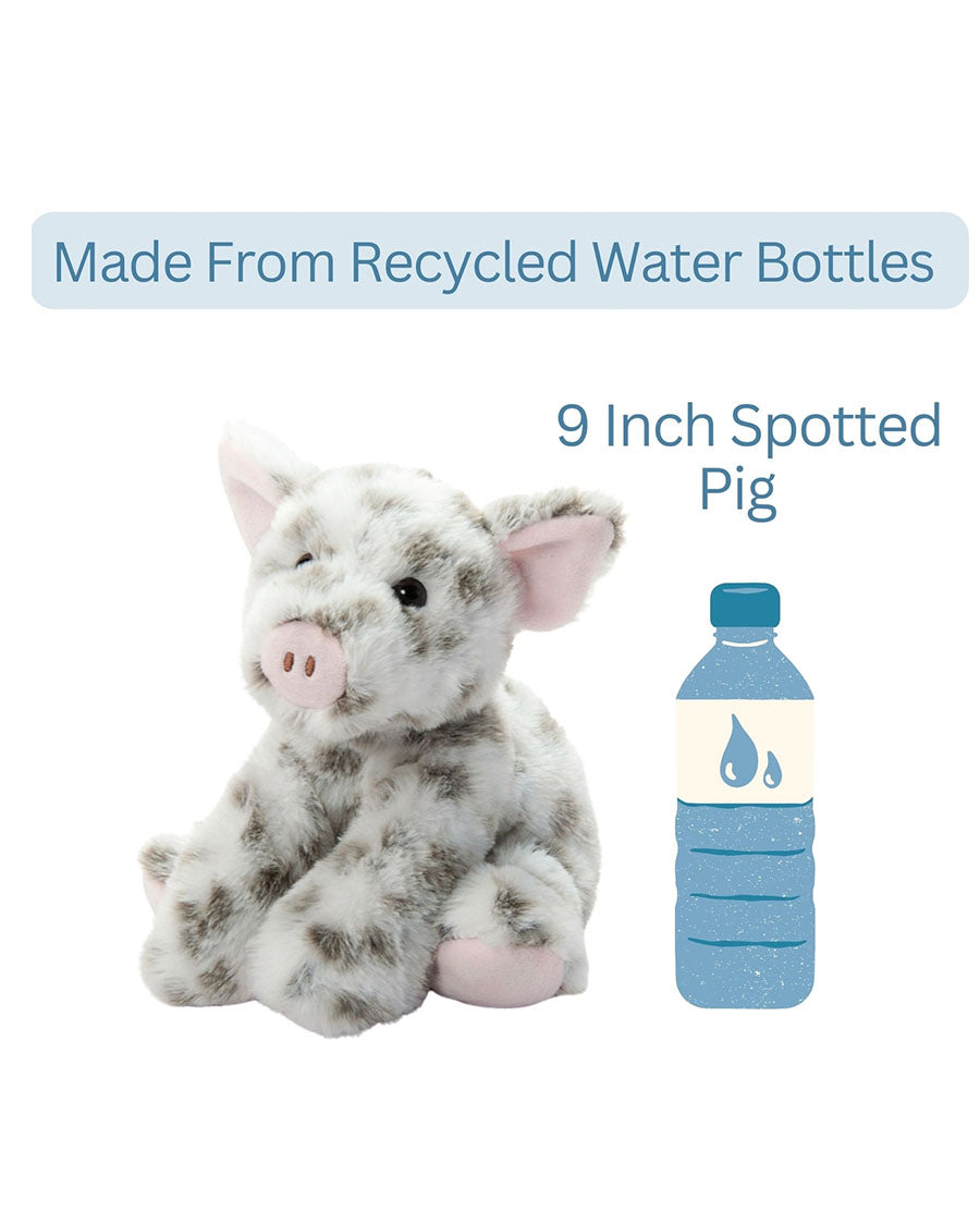 8" (20Cm) Wild Onez Spotted Pig Farm Animal - 422101