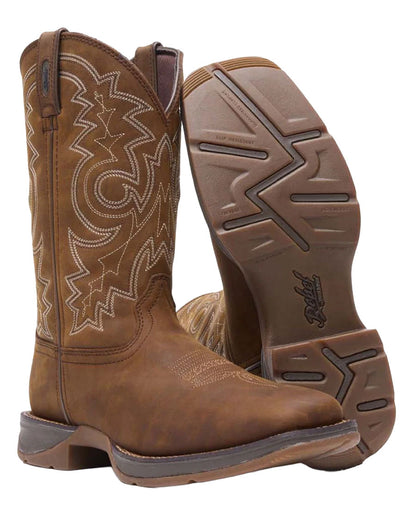 Men's Rebel Pull-On Western Work Boots - Db4443
