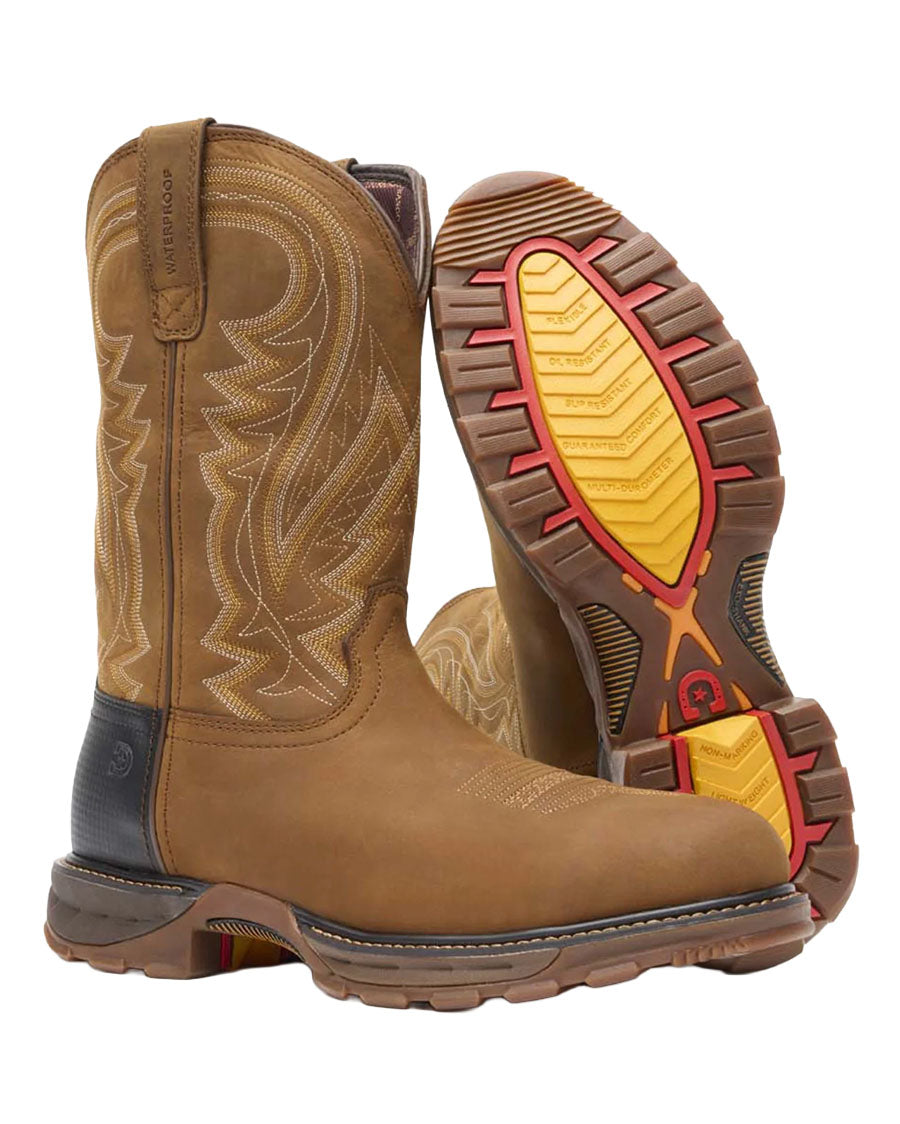 Men's Maverick XP Steel Toe Waterproof Western Work Boots - DDB0403