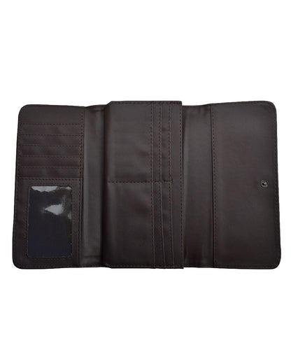 Women's Embossed Wallet Clutch - Dwc2014