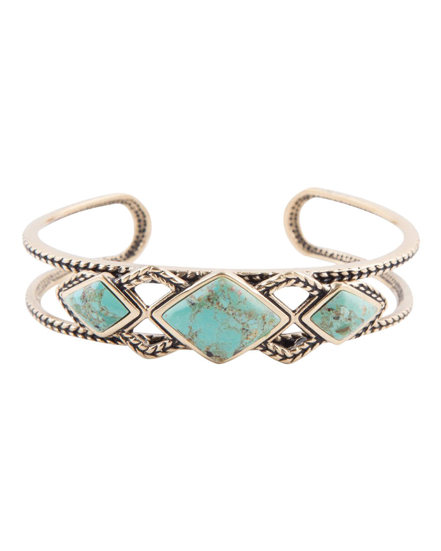 Women's Turquoise Cuff Bracelet - Petib02T01B