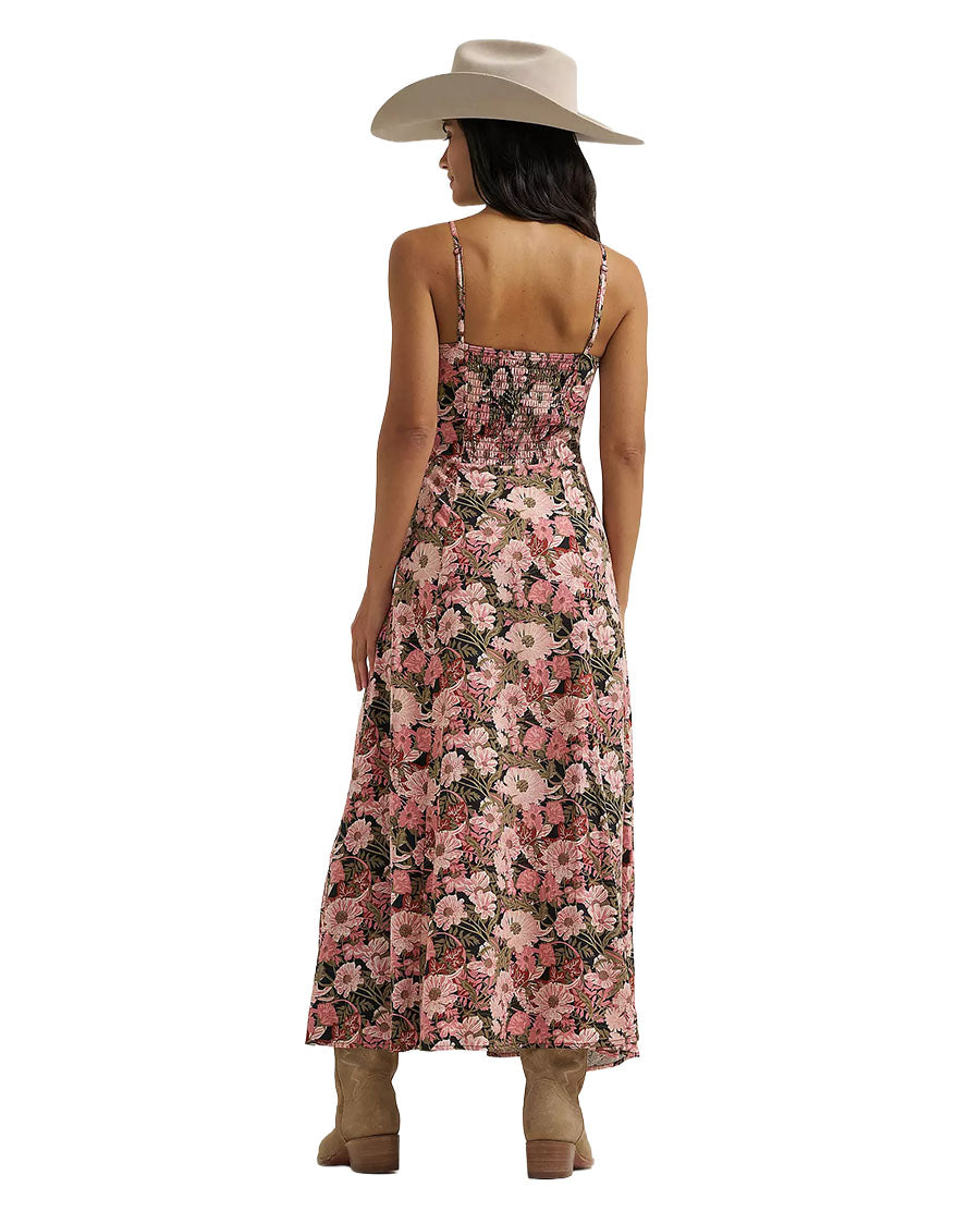 Women's Retro Americana Maxi Dress - 112382615
