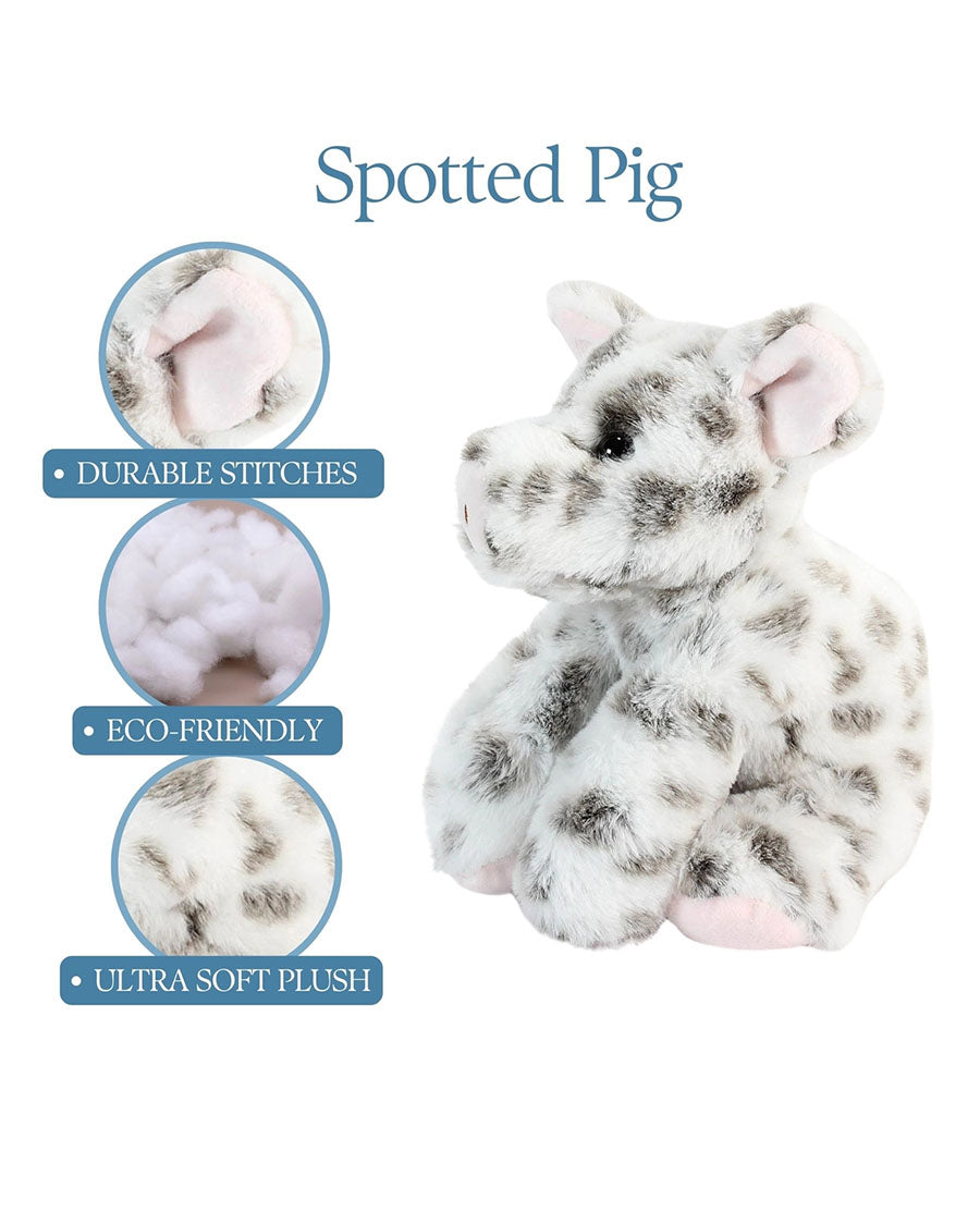 8" (20Cm) Wild Onez Spotted Pig Farm Animal - 422101