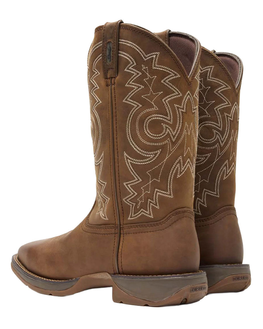 Men's Rebel Steel-Toe Pull On Western Work Boots - DB4343