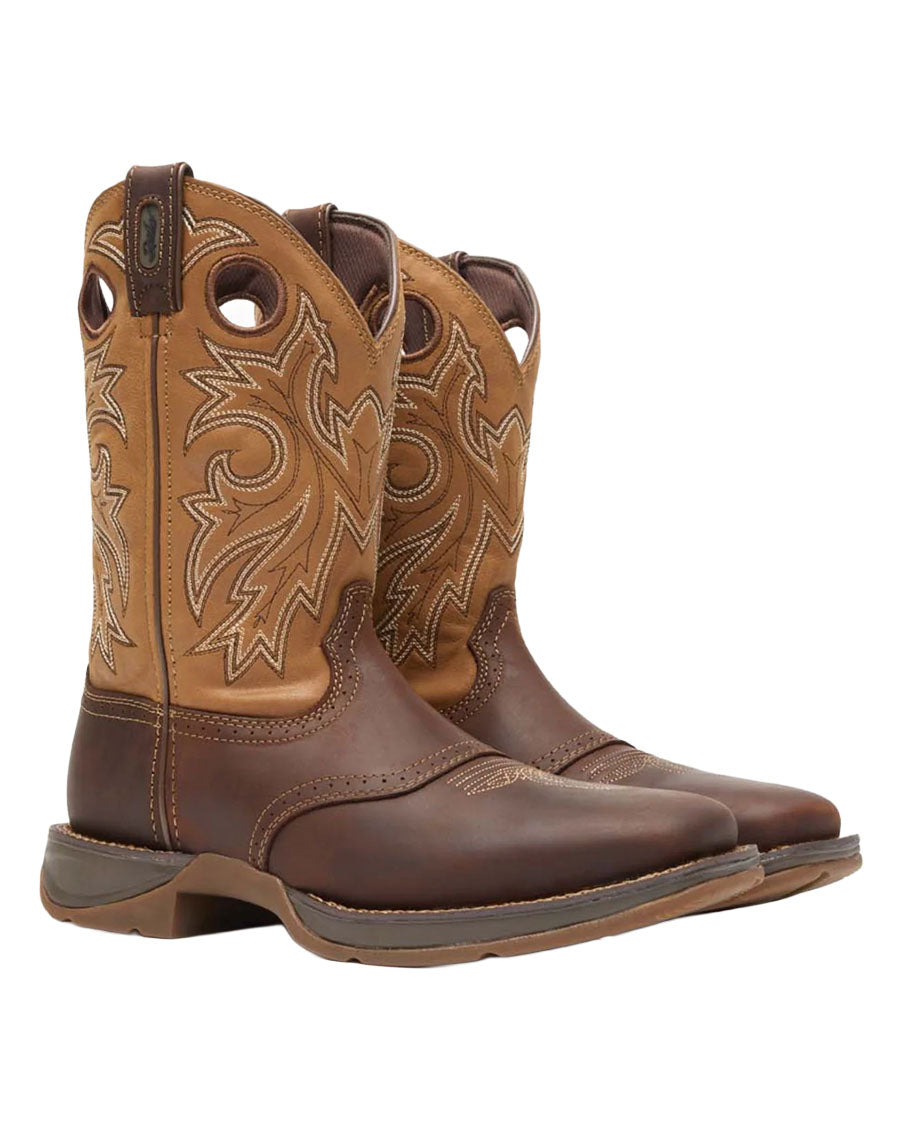 Men's Rebel Saddle Up Western Work Boots - DB4442