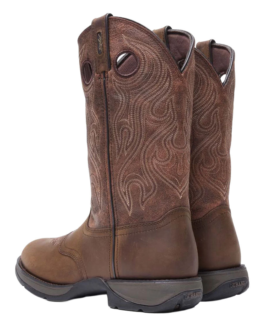 Men's Rebel Saddle Pull-On Work Boots - DB5474