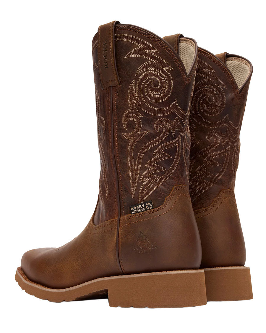 Men's MonoCrepe 12” Steel Toe Western Boots - RKW0431
