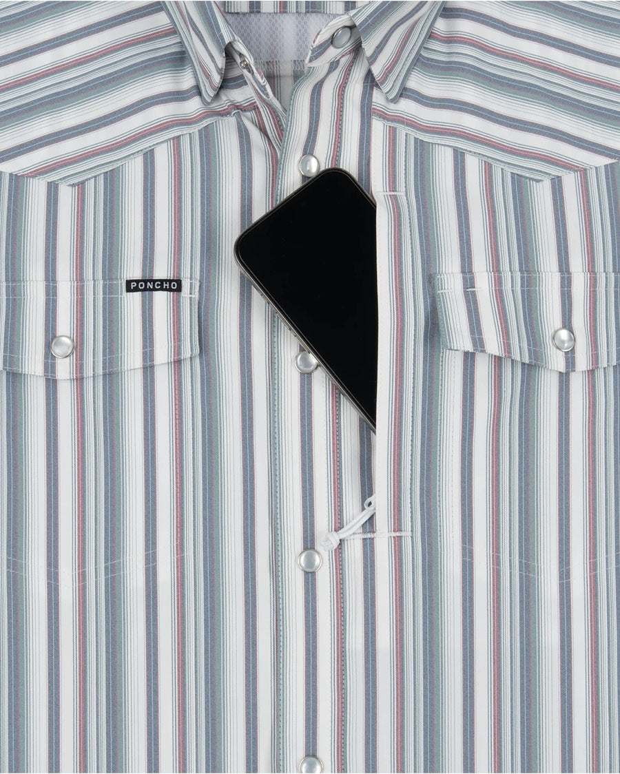 Men's The Big Rig Performance Western Shirt - Sh-Ny-Ws-Ss-3057