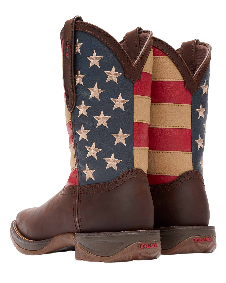 Men's Rebel Patriotic Pull-On Western Boots - DB5554
