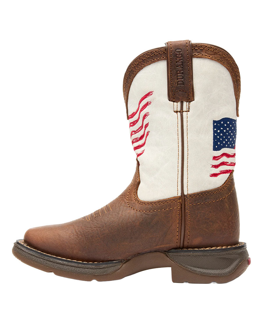 Youth American Flag Western Boots - DBT0234Y