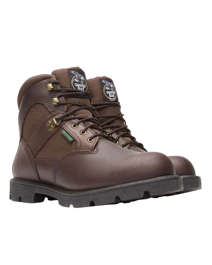 Men's Homeland Steel Toe Waterproof Work Boots  - G105