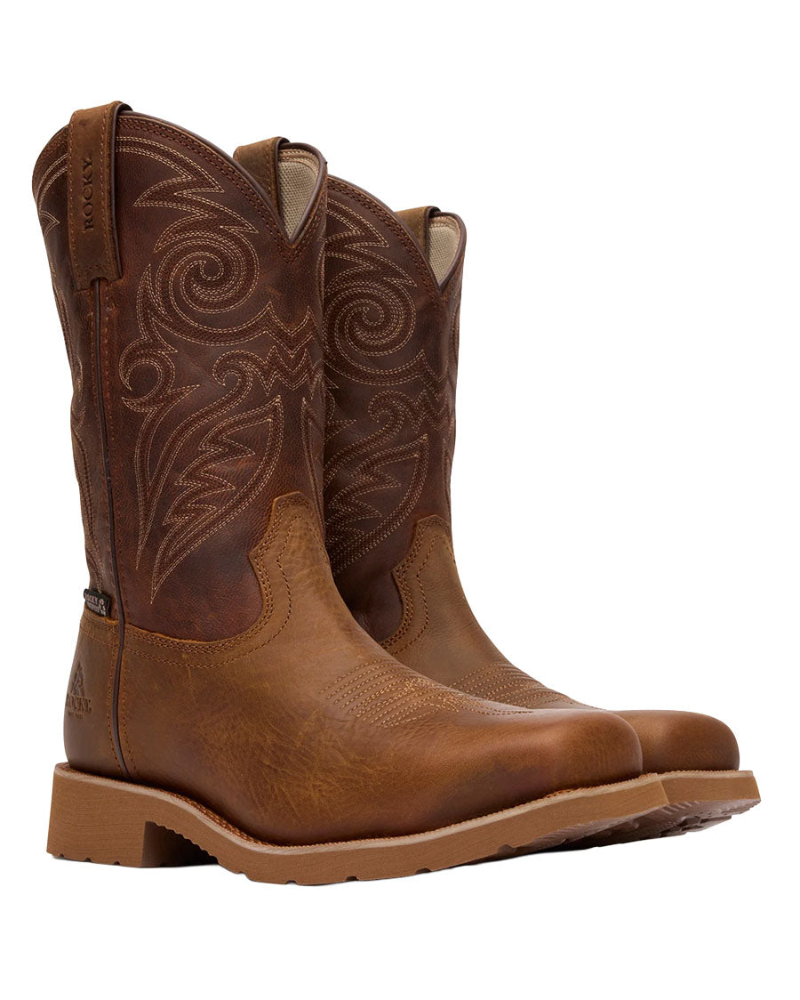 Men's MonoCrepe 12” Steel Toe Western Boots - RKW0431