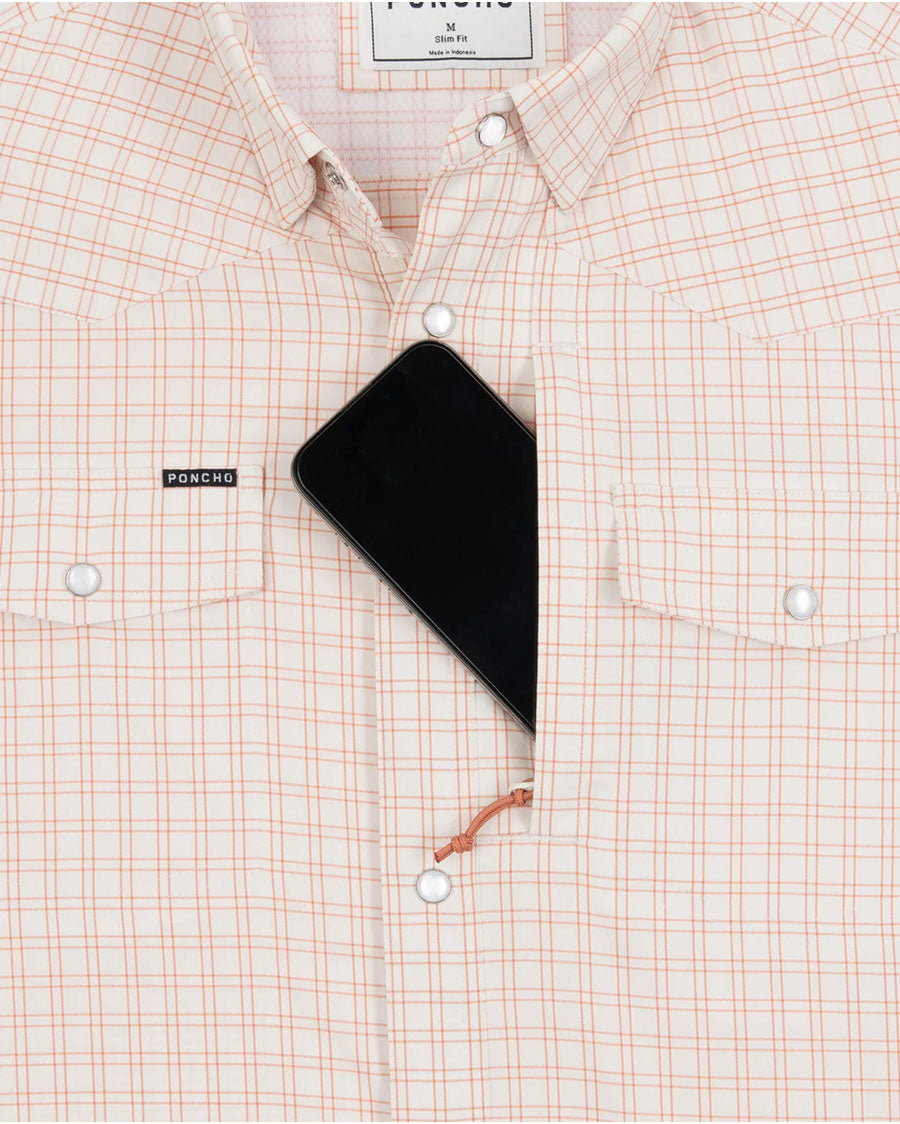 Men's The Etouffee Performance Western Shirt - Sh-Ny-Ws-Ss-3042