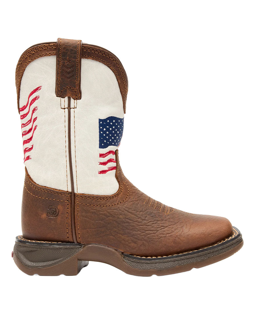 Youth American Flag Western Boots - DBT0234Y