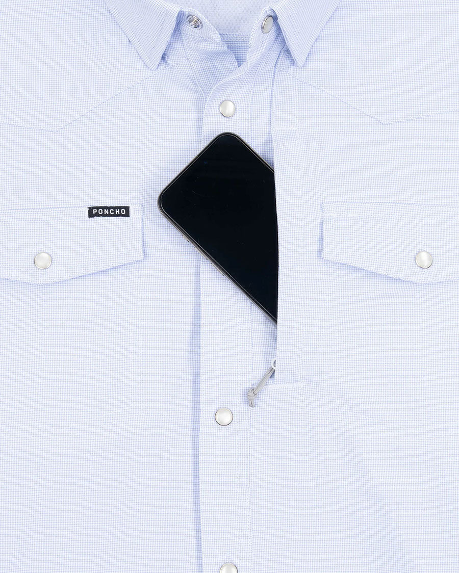 Men's The Padre Performance Western Shirt - Sh-Ny-Ws-Ss-3001