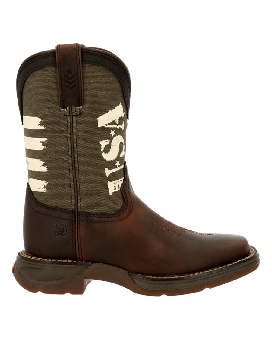 Little Kids' Lil' Rebel™ Army Western Boots - DBT0232C