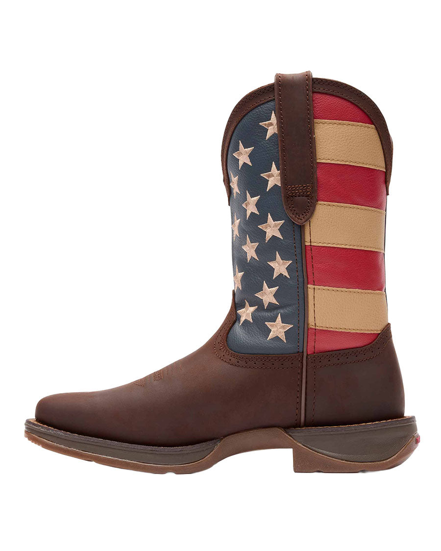 Men's Rebel Patriotic Pull-On Western Boots - DB5554
