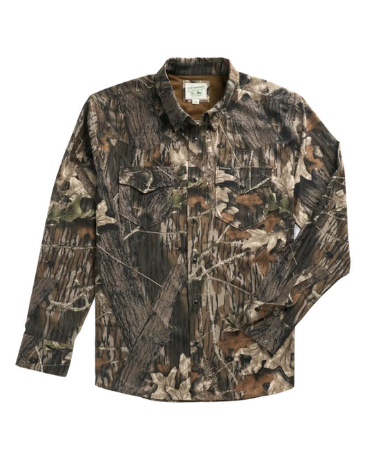 Tecovas Men's Tecovas X Mossy Oak Performance Western Shirt - 61104-Mbu