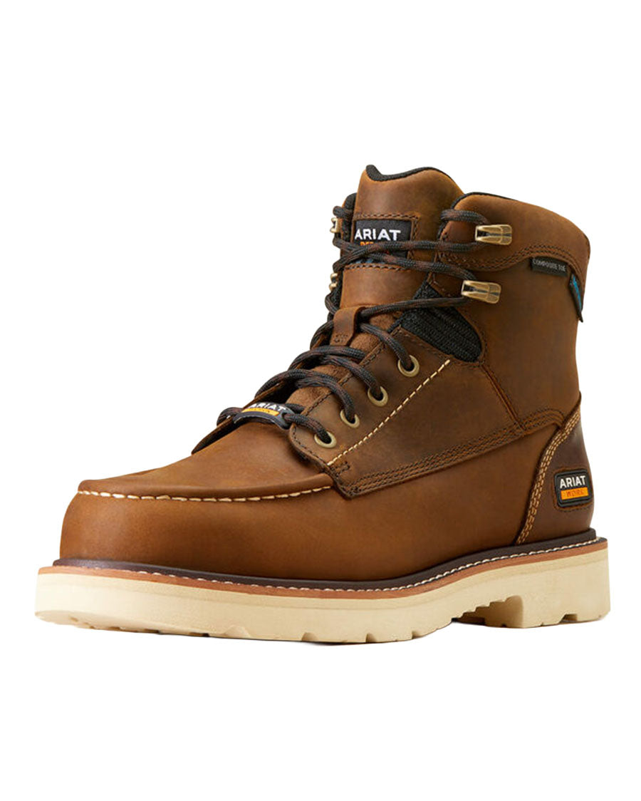 Men's Rebar Lift 6" Waterproof Composite Toe Work Boots - 10046876