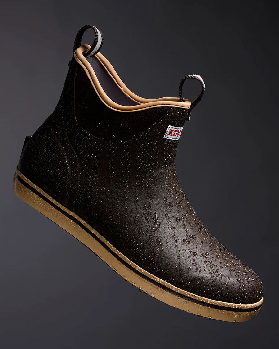 Men's 6" Ankle Deck Boots - 22734