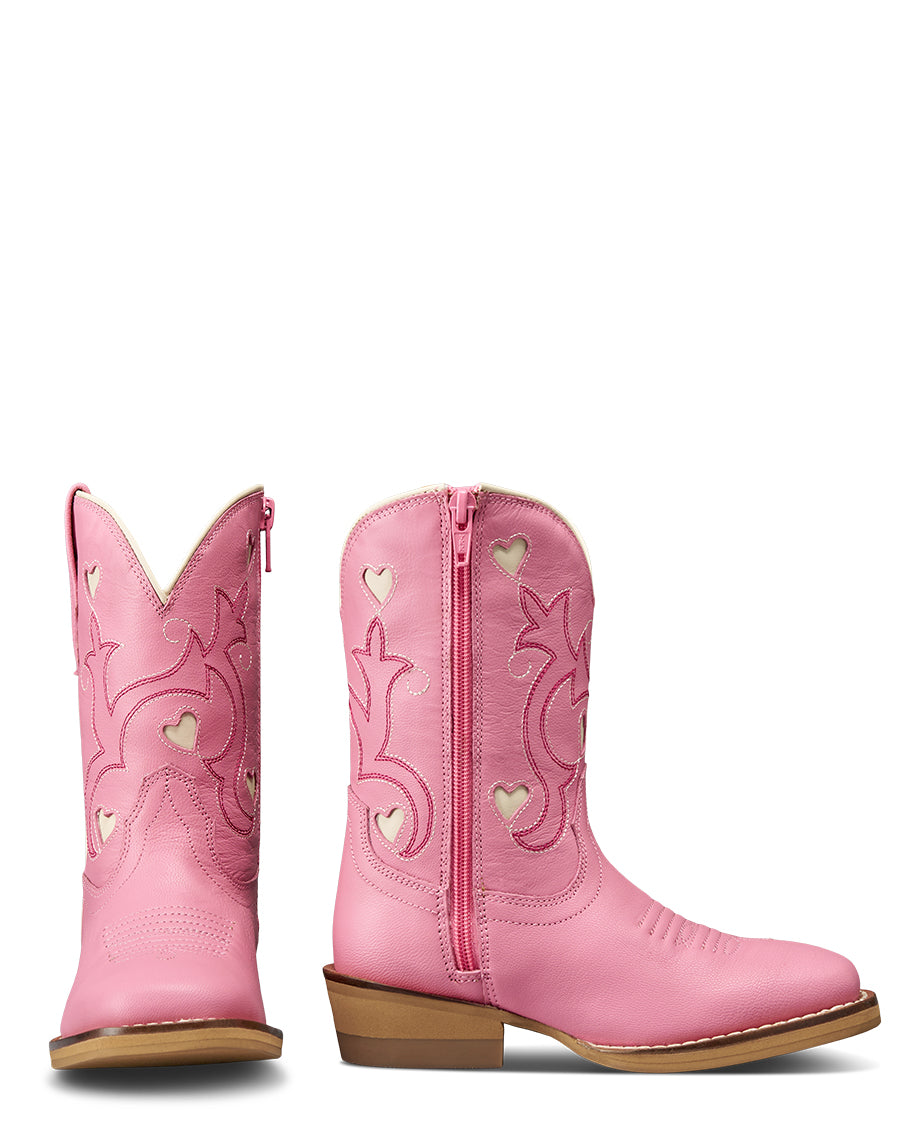 Toddler Girls' The Annie Hearts Western Boots - 81035-Wlr