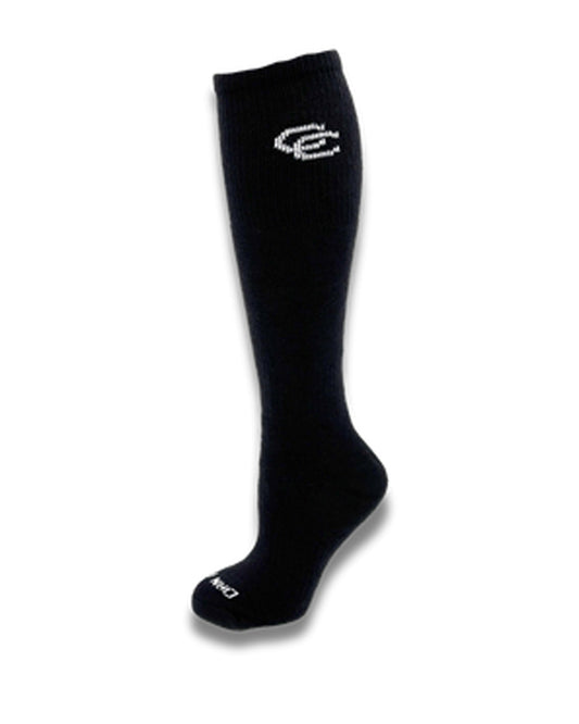 Men's 2-Pair-Pack Dan Post Cowboy Certified Over The Calf Socks - DPCBC10-BLK by GET from Skip’s Western Outfitters | GET-DPCBC10-BLK