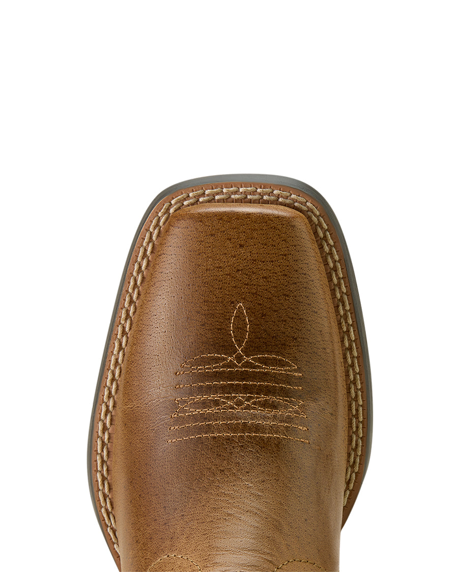 Youth Stampede Wide Square Toe Western Boots - 10063827