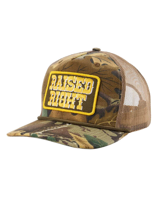 Raised Right Trucker Snapback - Mhh26Raiscamo