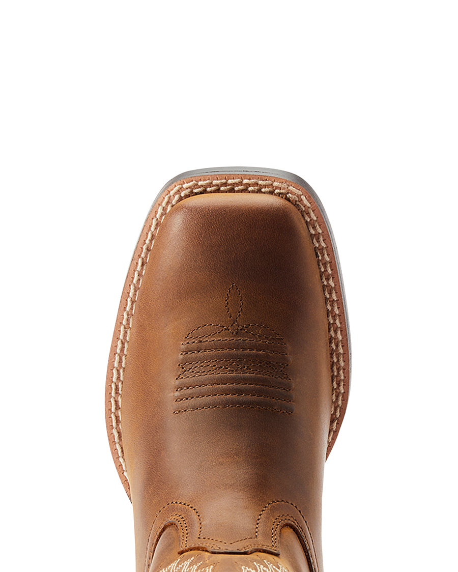 Youth Quickdraw Venttek Wide Square Toe Western Boots - 10044485