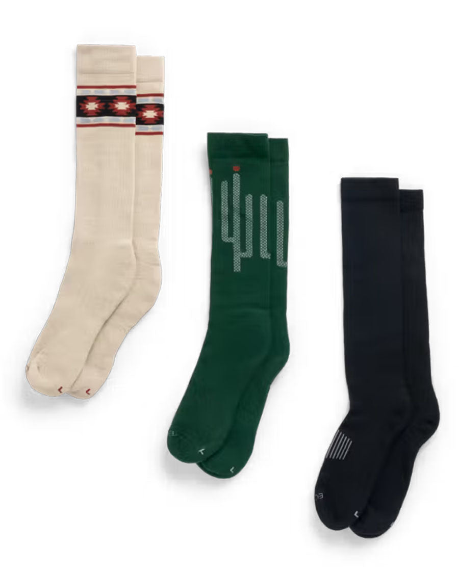Men's 3-Pack Over-The-Calf Socks - 31352-Cms