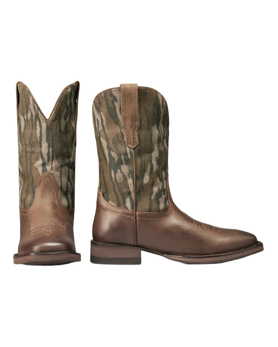 Kids' Tecovas X Mossy Oak Doc Western Boots - 81018-Mob