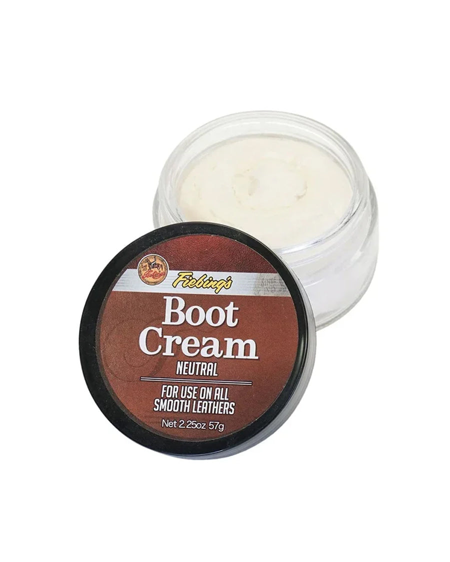 Jar of Boot Cream - Neutral by Fiebings from Skip’s Western Outfitters | FIE-POLC93G002Z