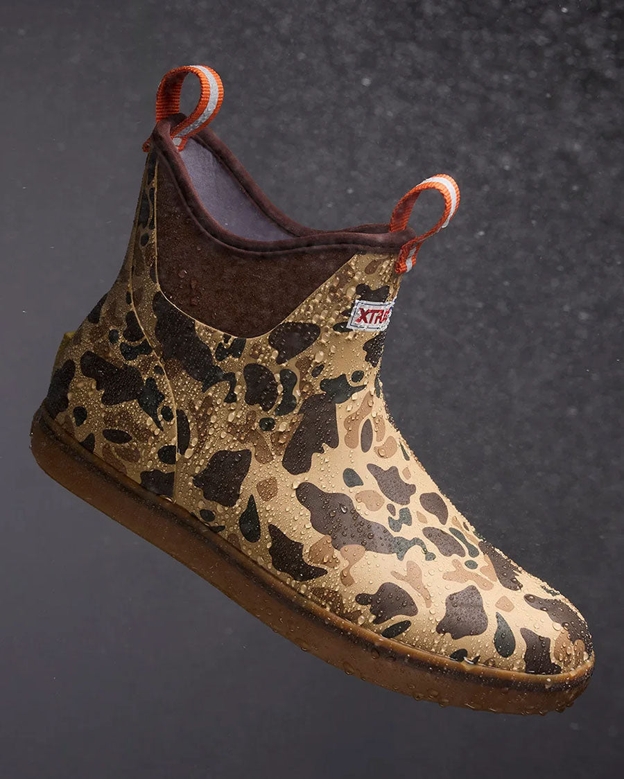Men's 6" Ankle Deck Boots - XMABDCAM