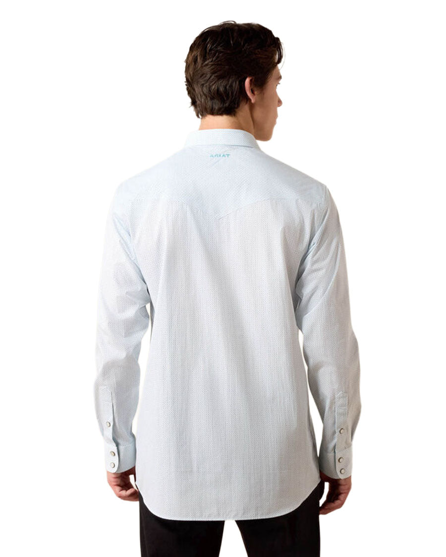 Men's Wrinkle Free Brennon Fitted Snap Shirt - 10079418