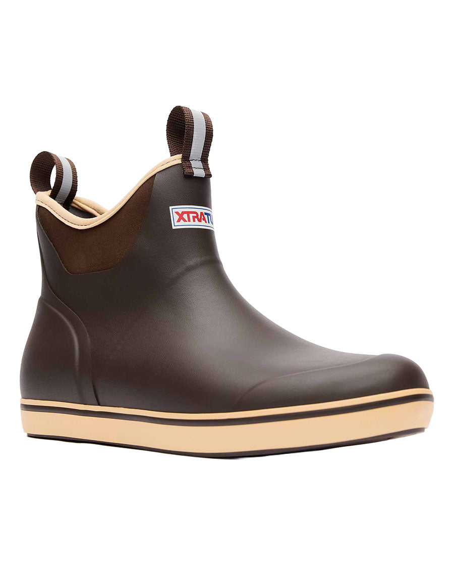 Men's 6" Ankle Deck Boots - 22734
