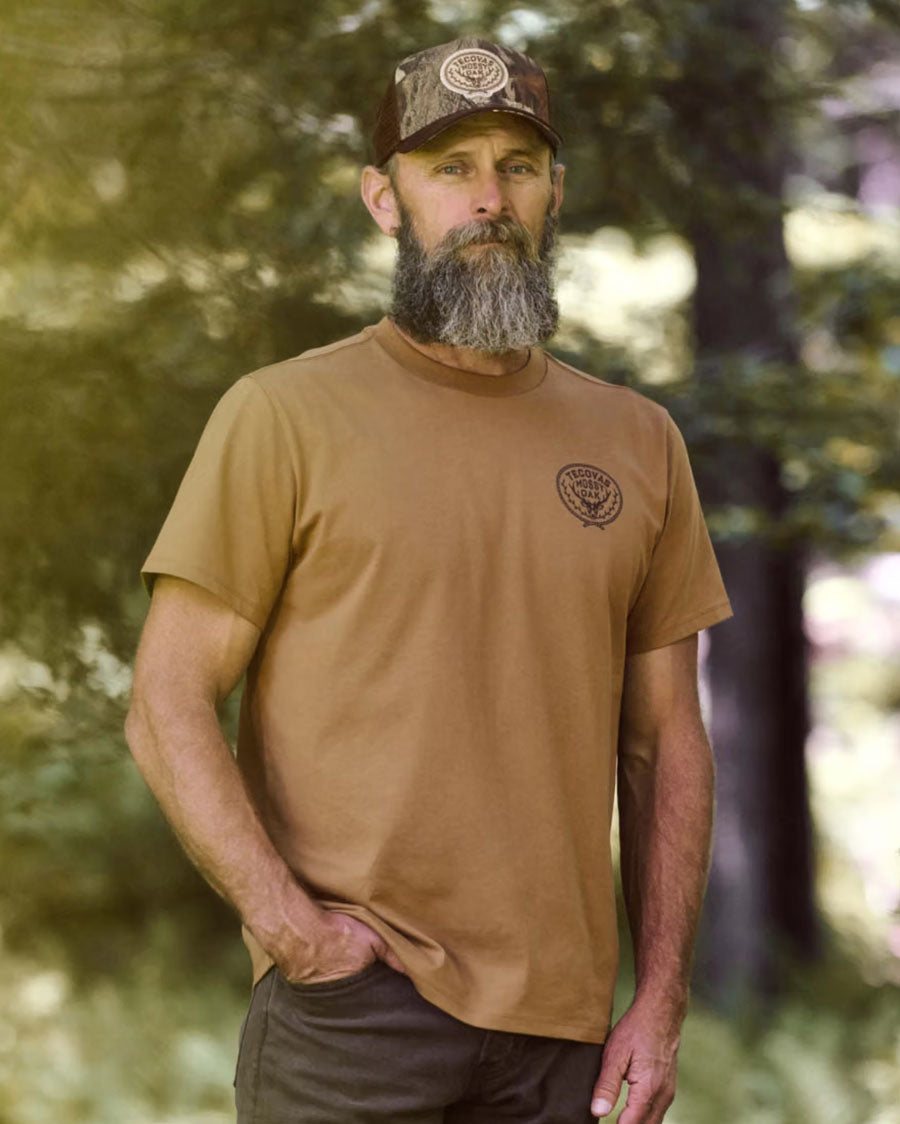 Men's Tecovas X Mossy Oak Cowboys & Deer T-Shirt - 61232-Oed