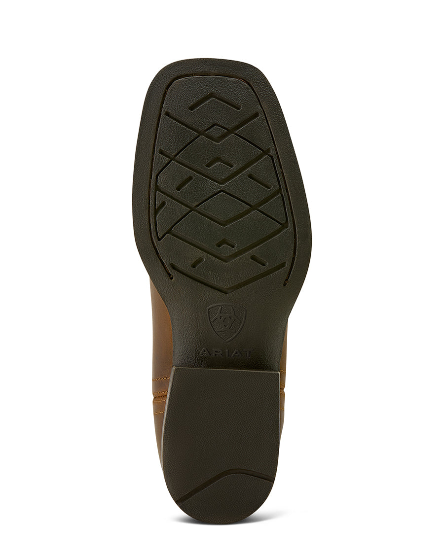 Youth Booker Chelsea Wide Square Toe Western Boots - 10063824