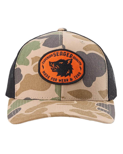 Iron Boar Trucker Snapback - Mhh26Iboardcamo